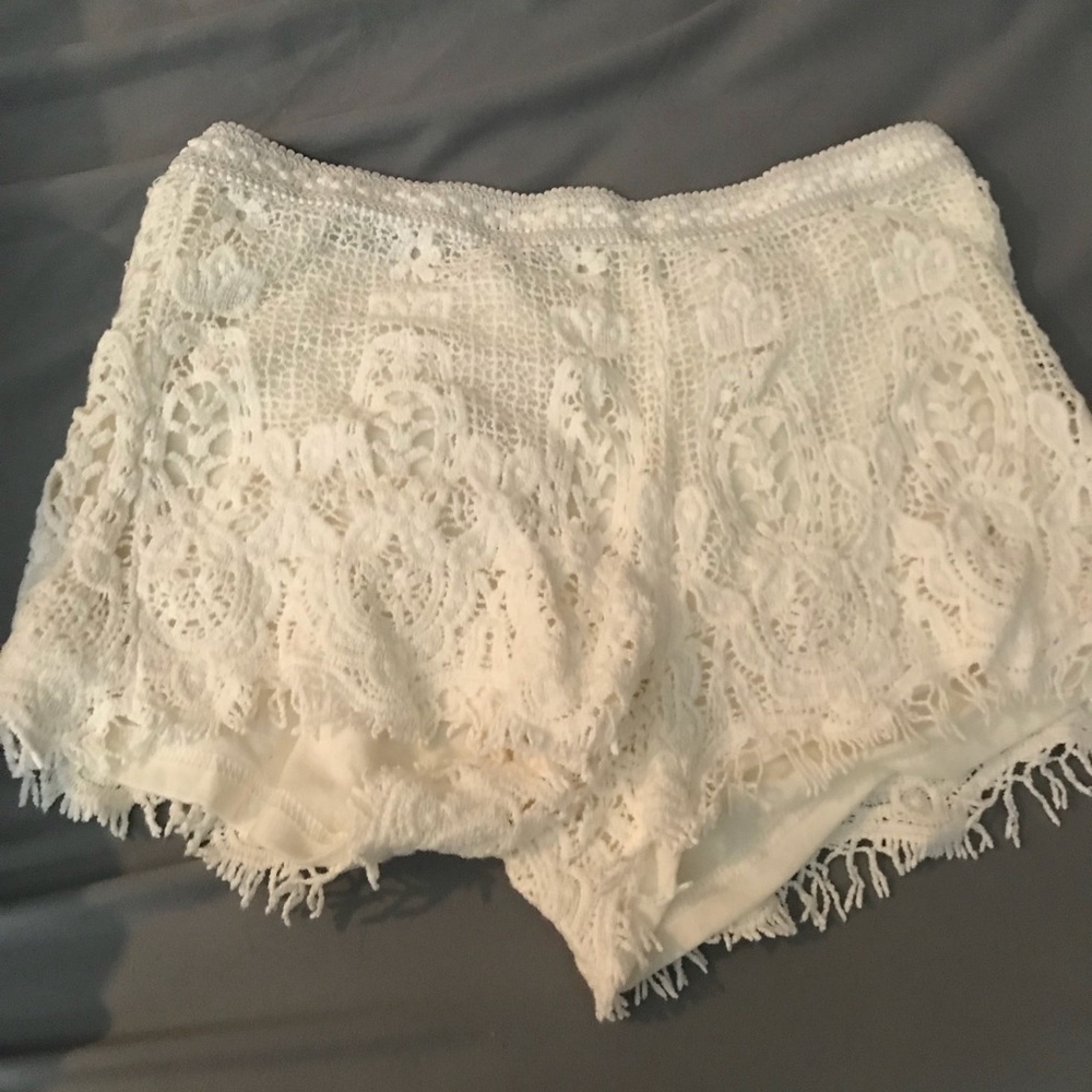 White shorts